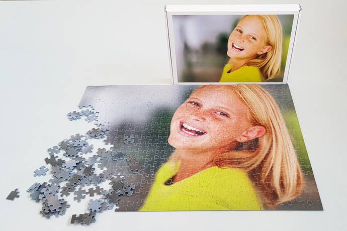 Foto puzzel 500 stukjes met doos